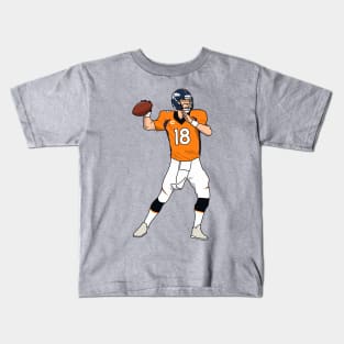 the legendary number 18 of denver Kids T-Shirt